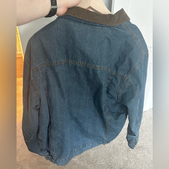 Wrangler Men's Concealed Carry Blanket Lined Denim Jacket - Picture 2 of 3